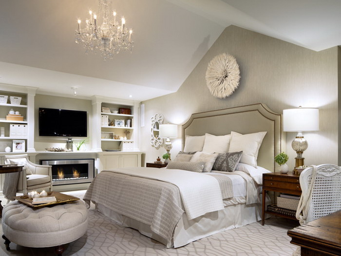 Neutral-Master-Bedroom-with-Classy-Fireplace